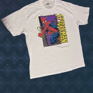 Marvel Spider-Man Graphic White Tee